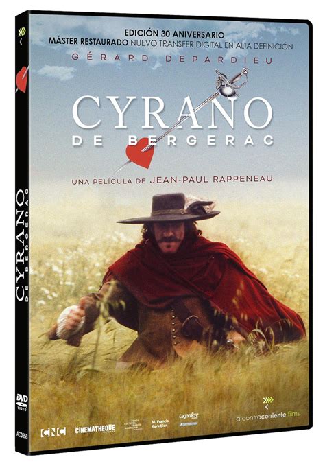 Cyrano De Bergerac Dvd Amazones Jean Paul Rappeneau Gérard
