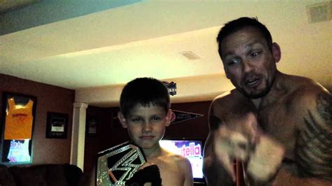 Father And Son Wrestling Promo Youtube