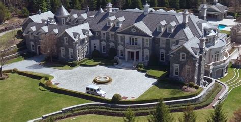 The Stone Mansion In Alpine Nj Re Listed For 45 Million Homes Of