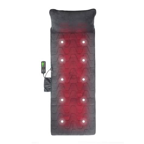 Bi Comfer Full Body Electric Massage Mat And Heating Pad With Remote Control 1 Piece Kroger