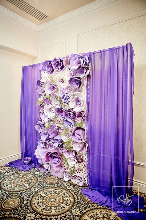 Super Flowers Backdrop Purple 41 Ideas Purple Wedding Theme Flower