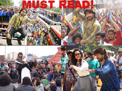 watch the making video of annange love agidhe from yash s masterpiece filmibeat