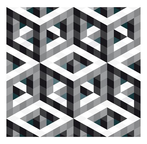 Optical Illusions Art Geometric Art Escher Art