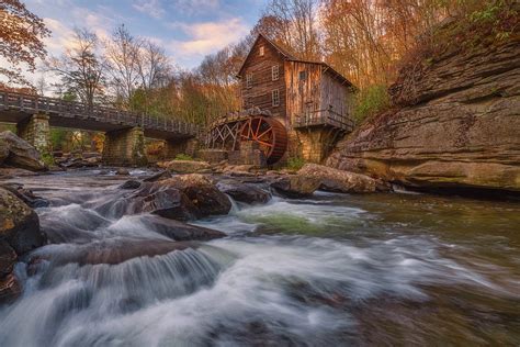 Glade Creek Grist Mill By Darren White
