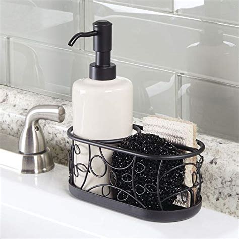 Mdesign Decorative Ceramic Kitchen Sink Countertop Liquid Hand Soap