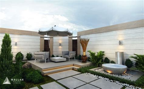Villa Dr Thamer Riyadh Picture Gallery Back Garden Design Patio