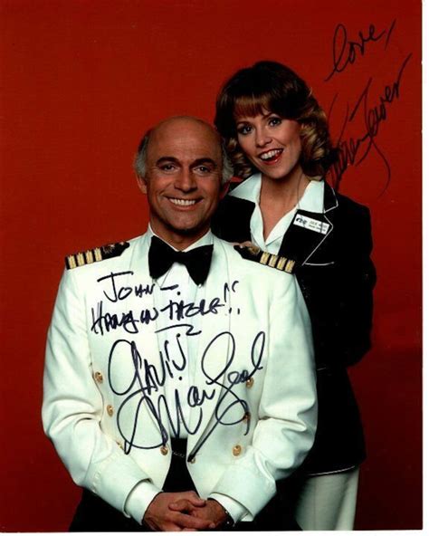 Gavin Macleod And Lauren Tewes Autographed The Love Boat Etsy