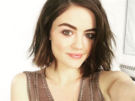 Lucy Hale Unveils A Dramatic New Look On Instagram Look