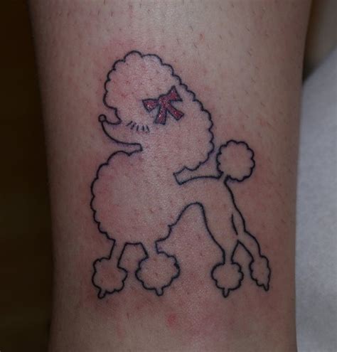 The 14 Coolest Poodle Tattoo Designs In The World Sonderlives