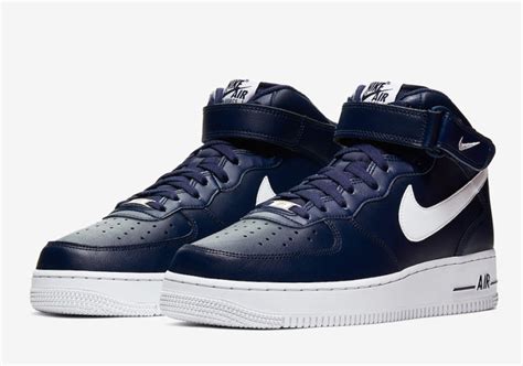 nike air force 1 mid midnight navy ck4370 400 release date sbd