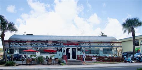 Starlite Diner Daytona Beach Florida Editorial Photo Image Of