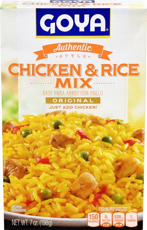 Goya Original Chicken And Rice Mix Walmart Com