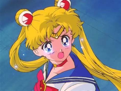I am the pretty guardian who fights for love and for justice. Sailor Moon Crying | Sailor moon screencaps, Sailor moon ...