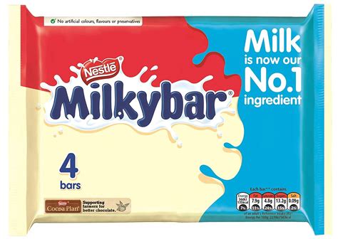 Amazon Com Original Milky Bar White Chocolate Pack Imported From The