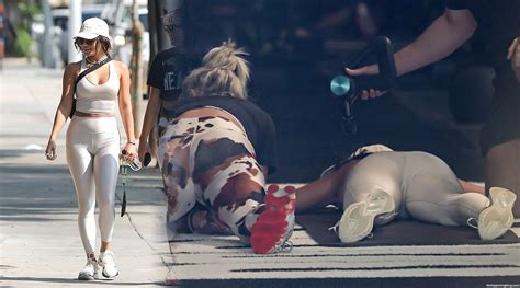 Vanessa Hudgens Shows Off Her Fit Figure In Los Angeles