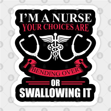 nurse nurse sticker teepublic