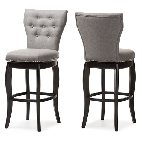 Norpel furniture manufacture various typles of commercial bar chairs. Baxton Studio Leonice Modern and Contemporary Upholstered ...