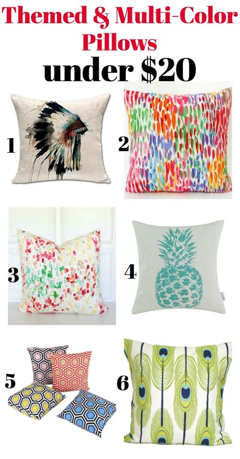 50 Pillow Covers And Pillows Under 20