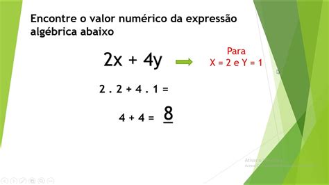 Calcule O Valor Numérico Na Forma Decimal Da Expressão Algébrica
