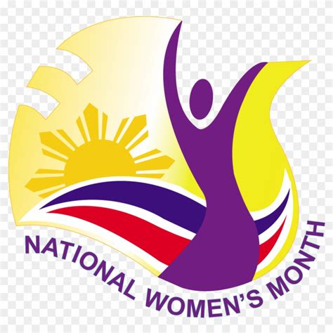 National Womens Month Celebration Logo Graphic Design Free