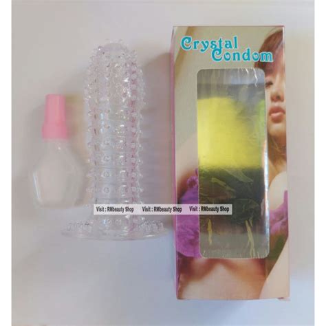 crystal reusable condom with lubricant shopee philippines