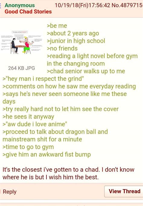 anon and the chad greentext