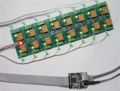 Ethernet relay boards suitable for home automation, industrial or remote control. Ethernet 16 Relay Board - controlled via Web, SNMP, Internet