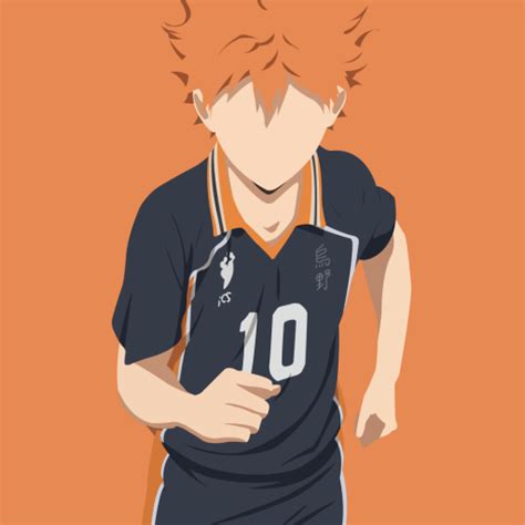 Shōyō Hinata From Haikyu Minimalist Wallpaper For Dekstoo