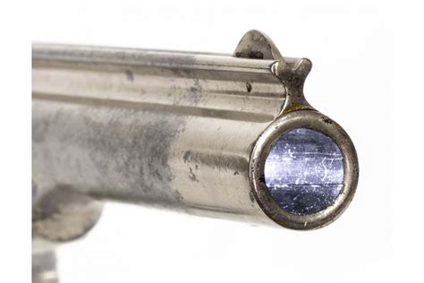 Rare 2nd Model Schofield Revolver With Original Factory Nickel Finish