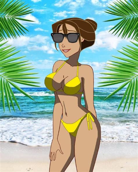 Jane Porter In A Bikini With Sunglasses 1 By Dyneal On Deviantart