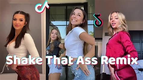 Shake That Ass Remix New Dance Challenge Tiktok Compilation 2022 Youtube