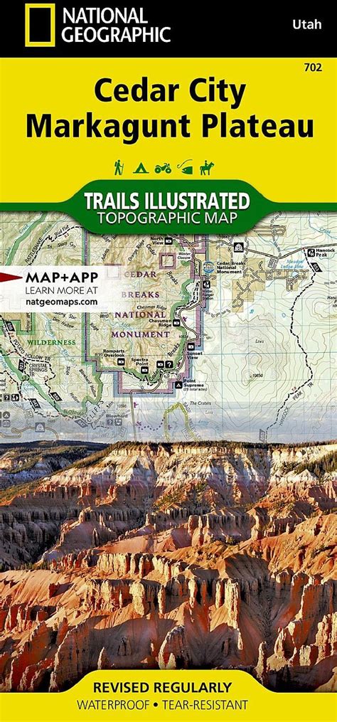 This National Geographic Trails Illustrated Folded Map Offers