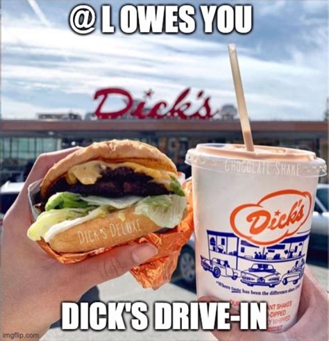 Dicks Drive In Menus In Seattle Washington United States