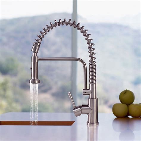 The durability of the material makes it ideal for bigger homes that have a large number of visitors in the kitchen. 15+ Gallery New Touchless Kitchen Faucet Ideas For Your ...