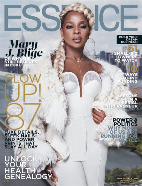 Mary J Blige Covers The November Issue Of Essence Magazine Tom Lorenzo
