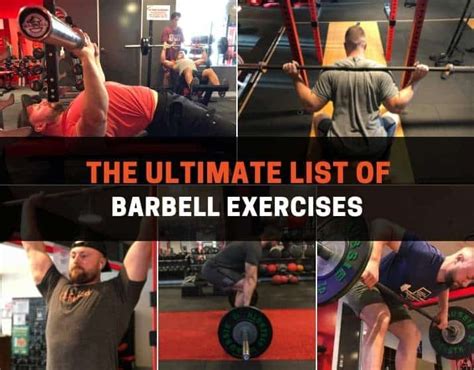 The 25 Best Barbell Exercises For Each Muscle Group