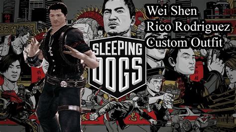 Wei Shen Rico Rodriguez Outfit Sleeping Dogs Gta San Andreas Mod