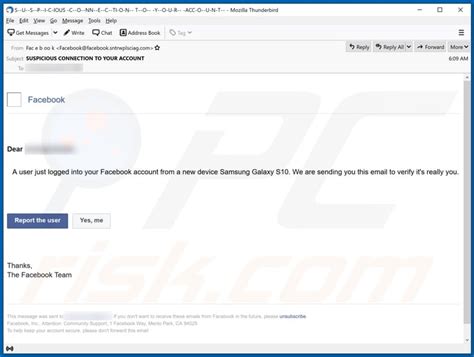 Facebook Email Scam Removal And Recovery Steps Updated