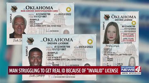 Oklahoma Man Turned Down For Real Id Told License Was Invalid But