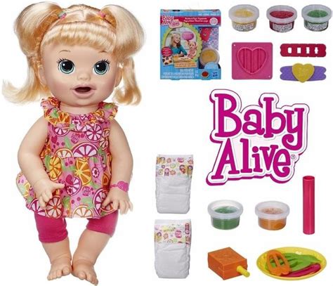 Boneca Baby Alive Comilona Loira Super Snacks Snackin Sara R 579