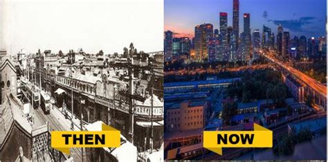 10 Then And Now Pictures Of The Famous Places In The World
