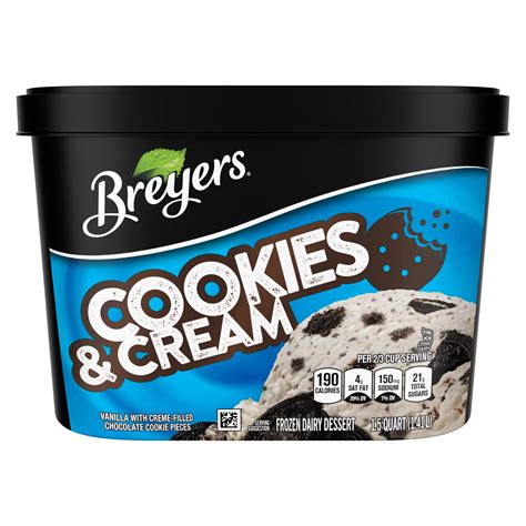 Breyers Cookies And Cream Oreo Ice Cream Shop Ice Cream At H E B