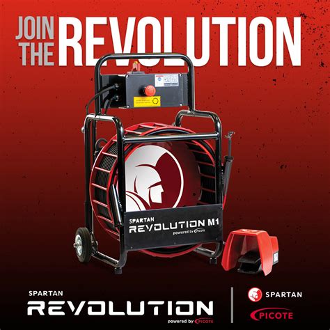 The New Spartan Revolution Drain Cleaning Machine Plumber Magazine