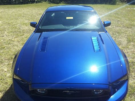 Deep Impact Blue 2013 Ford Mustang Gt Coupe Photo