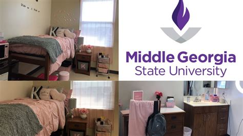 College Dorm Tour Middle Georgia State University 💜 Youtube