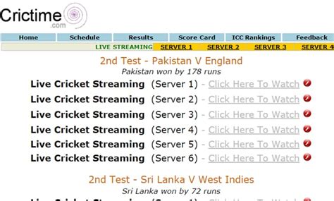 Watch Live Cricket Tv Channels On Internet Online