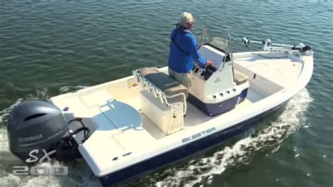 Skeeter Boats Sx200 Center Console Saltwater Fishing Bay Boat Youtube