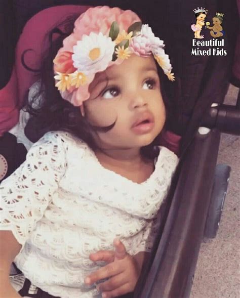 Kimora 16 Months African American And Italian Pretty Baby Blasian