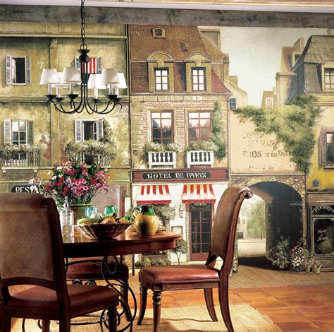 Paris Cafe Wall Murals Travel Wall Decor Paris Cafe Wall Murals