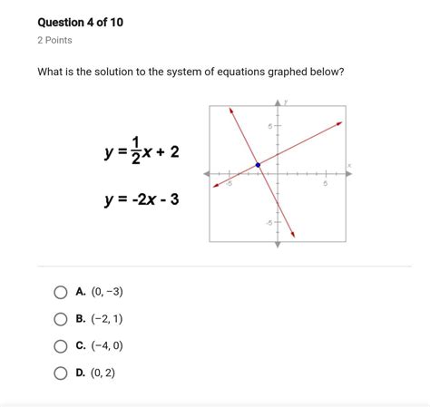 In real life, these problems can be incredibly complex. What is the solution to the system of equations graphed ...